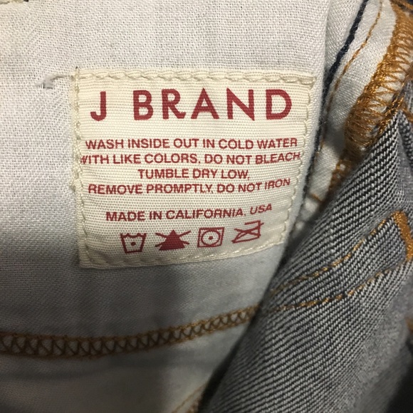 J Brand 26 skinny rinse jeans cut# 5023 - Picture 3 of 4